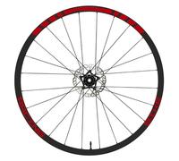 DualColorStampe B0141 (28-29 pouces) - Roue VTT Bike Stickers jantes Racing Code B0141 (28-29' Pouces, Rouge 31)
