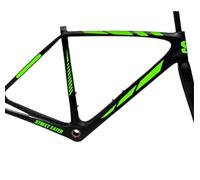 DualColorStampe B0168 B0168 Lot de 12 autocollants pour vélo avec cadre universel