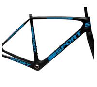 DualColorStampe B0169 Lot de 15 autocollants pour cadre de vélo MTB Protection universelle Code B0169 (Bleu 53)