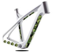 DualColorStampe B0214 Kit de 18 autocollants militaires autocollants de vélo de protection universel cadre vélo VTT VTT vélo de montagne course Cycle Cross Fat Bike électrique Frame Sport Bike
