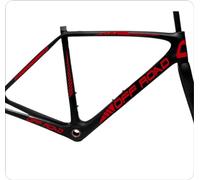 DualColorStampe Ensemble de 13 autocollants pour cadre de vélo, universel, Off Road, protection, Code B0164 (Rouge 31)