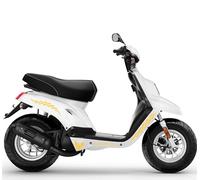 DualColorStampe Sticker scooter BOOSTER MBK scratch DX-SX accessoires autocollants moto couleur au choix COD.M0086 (Jaune 21)