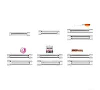 DualHead Clé hexagonale creuse 23/27 35/40 avec trou de levier pour démontage et installation d'écrou de robinet, construction en acier au carbone (23/27+34/40 C)