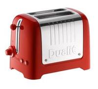DUALIT 26221 - TOASTER LITE - 2 TRANCHES - ROUGE Rouge G
