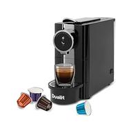 DUALIT Café Plus Machine a Cafe Capsule - Compatible avec les Capsules Nespresso - Fonctions Espresso & Allongé - Fonction Café & Thé - Démarrage en 40 Secondes