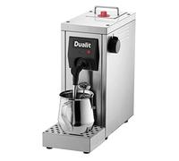 Dualit Cino - Steamer à lait - 850 ml - Acier inoxydable brossé avec finition argentée - Portable et compact
