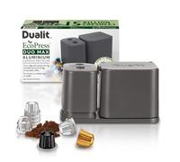 DUALIT EcoPress™ Duo Max Outil de Recyclage de Capsules de Café en Aluminium Recycleur Compatible Nespresso®* - Outil Écologique de Qualité pour Capsules Nespresso® & Marc de Café