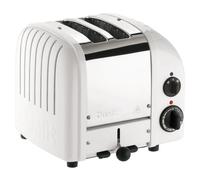 Dualit grille-pain 2 fentes 1200w blanc