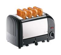 GRILLE PAIN DUALIT CLASSIC VARIO 4 Fentes Noir Mat NOIR G