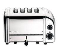 Grille-pains 4 fentes inox 47030