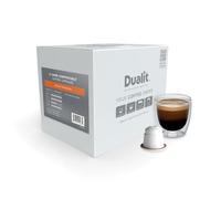 Dualit Indian Monsoon Lot de 5 capsules de café compostables compatibles avec Nespresso - 50 portions - 5 x 10 dosettes de café écologique issu du commerce équitable - 100 % compostables