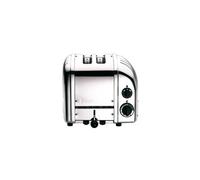 Dualit Grille-pain électrique NewGen – 2 tranches, 2 verrous, 1200 W – Gris poli