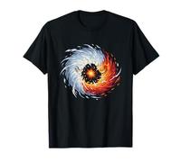 Dualité de la Bataille élémentaire du feu et de la Glace T-Shirt