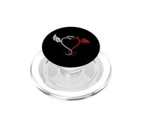 Dualité des Ailes célestes et infernales en Harmonie PopSockets PopGrip pour MagSafe