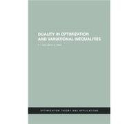 Duality in Optimization and Variational Inequalities by C.j. Goh C. J. Goh (Auteur)