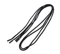 Dualoai 2 Pièces Cordon de Serrage Corde pour Pantalon Sac à Dos Jean avec Embouts Métal Polyester Résistant Adapté à Homme Femme Sports Quotidien, G, 130cm