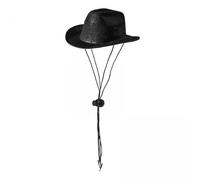 Dualoai 2X Joli Chapeau de Cowboy pour Animaux de Compagnie en Tissu Non Tissé, Respirant avec Bande élastique Réglable pour Les Vacances