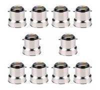 Dualoai 2x Lot de 10 Douilles de Lampe Vers B22, Douille de Base de Lampe, Support de Lampe Convertisseur
