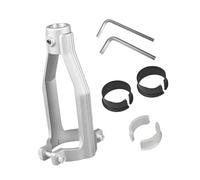 Dualoai Adaptateur de Perçage Carré, Outil de Coupe de Tenons, Efficace, de Haute Qualité, Support de Montage pour Perceuse pour Installation