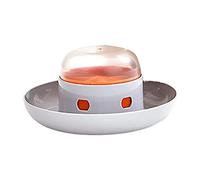 Dualoai Bol Distributeur de Nourriture pour Chien, Bouton Poussoir Interactif, Friandise Antidérapante