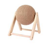Dualoai Boule à Gratter pour Chat, Fournitures pour Animaux de Compagnie Résistantes à l'usure, Corde en Sisal, L