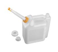 Dualoai Bouteille de Mélange D'Huile Réservoir de Mélange Outil de Dosage Pot de Mélange en Matériau Épaissi Résistant à l'usure Adapté pour Tondeuses à Gazo, 4l