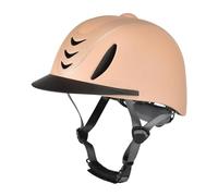 Dualoai Casque D'Équitation Enfant Chapeau D'Équitation Casque Réglable Chapeau D'Équitation pour Protection Léger et Résistant Adapté Aux Enfants Sports Éque, Kaki