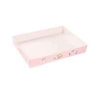 Dualoai Chat Portable pour Animaux de Compagnie en Voyage, Rose 35x25.5x5cm