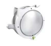 Dualoai Chatière Porte pour Animaux Trappe pour Chat Passage pour Chien avec Mécanisme de Verrouillage à 4 Voies et Installation Facile Adaptée pour Les Chats, Blanc