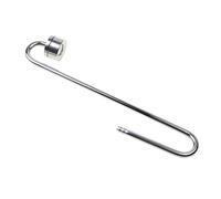 Dualoai CO2 Diffuseur Réacteur Raffinement en Acier Inoxydable Poli pour Une Diffusion Précise du Dioxyde de Carbone Adapté à Aquarium Plante Décora, Dia.2.4cm-20cm