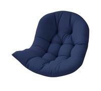 Dualoai Coussin de Chaise œuf, Coussin Moelleux pour Différents Réglages, Bleu Profond