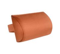 Dualoai Coussin inclinable pour Chaise Longue, Appui-tête avec Sangle pour fauteuils et Bureau, Marron orangé