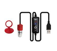 Dualoai Élément Chauffant pour Aquarium, Protection Contre La Surchauffe, Thermostat D'immersion pour Tritons, 10w