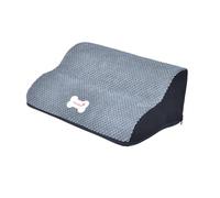 Dualoai Escaliers pour Chiens à 2 Marches, Escalier pour Animaux de Compagnie, Plateforme pour Chiens, Marchepieds Antidérapants, Housse Amovible et Lavable, Escalier pour Chats Rampe, Gris