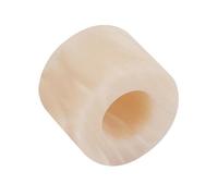 Dualoai Ferrule de Queue de Billard Robuste Pièce de Remplacement pour Tube de Queue Accessoire de Réparation Portable Embout Facile à Installer en Pierre Ada, Blanc