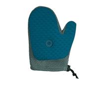 Dualoai Gant de Démêlage pour Animaux Domestiques à Poils Denses avec Réservoir Intégré pour Shampoing et Conditionneur en Matériau Résistant Adapté Aux Chat, Bleu