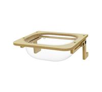 Dualoai Hamac pour fenêtre de Chat Perchoir pour fenêtre de Chat Capsule Spatiale Lit pour Chat pour Chats d'intérieur pour