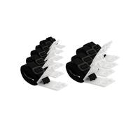 Dualoai Kit de Fixation pour Enrouleur de Couverture de Piscine avec Sangles Légères pour Piscines Creusées, 10 Morceaux