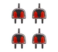 Dualoai Lot de 4 Clapets Anti-Retour pour Aquarium, Pompe à Air Amovible à 3 Voies, Facile à Utiliser, pour Tube de 4 Mm, 3 Voies