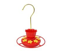 Dualoai Mangeoire D'extérieur, Capacité, Efficace, Facile à Nettoyer, Ouvertures d'alimentation, Décoration de Jardin pour Parc, Maison et Cour