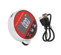 Dualoai Mètre Ruban Électronique Odomètre Intelligent Jauge Numérique Outil de Précision Par USB pour Mesurer Les Longues Distances Approprié Po, Rouge