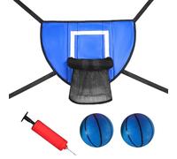 Dualoai Panier de Basket pour Trampoline, Accessoire de Trampoline pour Tous Les âges, Robuste pour Les Enfants