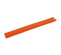 Dualoai Poignée Antidérapante Queue de Billard Américain Manchon en Caoutchouc Accessoire Manche Adapté pour Salle de Jeux Joueur de Billard, Orange, 29.8 * 3.5cm