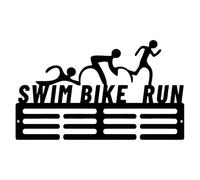 Dualoai Porte-médaille Mural Support Médailles en Fer avec Porte-récompenses Plaques pour Affichage Facile et Installation Adaptée Aux Sportifs Décora, Hauteur 17.76 Cm