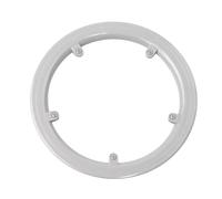 Dualoai Protège-chaîne Vélo Protège-chaîne Roue Dentée Couvercle de Pignon Pièces de Conversion Détachable en PP Résistant à l'usure pour Cyclistes Vélos Mont, Gris Clair