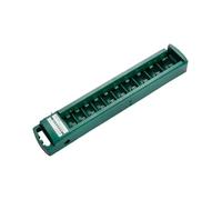 Dualoai Sockets Organizer Boîte de Rangement Porte-douilles Plateau Support Douilles Métriques SAE Matériau PP Pratique Adapté Aux Techniciens Garages, L