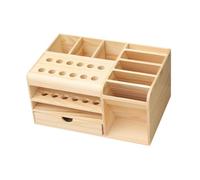 Dualoai Support de Rangement pour Tournevis En Bois, Support pour Pincettes Mécaniques