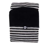 Dualoai Surfboard Housse Chaussette de Protection Étui de Rangement Polyester Tissu Élastique à Cordon Convient pour Surf Funboard Windsurf Accessoires Stocka, Noir Gris, 10.6ft