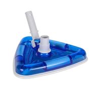 Dualoai Tête D'aspirateur de Piscine Triangulaire avec Tuyau et Poignée