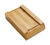 Dualoai Tiroir sous Le Bureau, en Bois, Durable, Grande Capacité, Rangement Caché, Papeterie Portable, 21.5x13.5x18.5cm